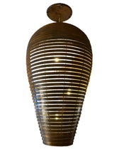 Beehive Copper Hanging Light, Extra Large, Contemporary